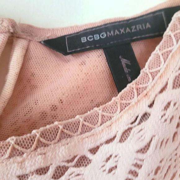 BCBG Peplum Halter Top - Picture 2 of 3